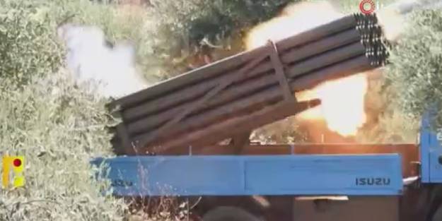 Hizbullah görüntüleri paylaştı! İşte İsrail'in vurulduğu o anlar