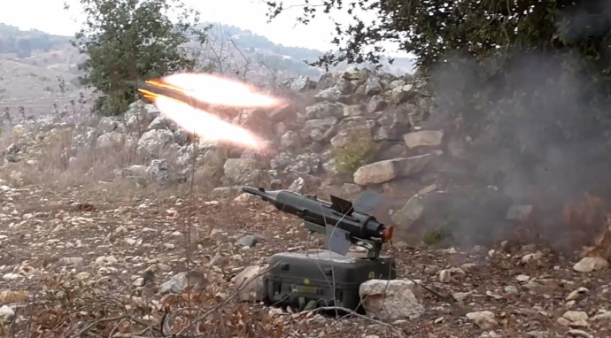 Hizbullah Lübnan Sınırındaki İsrail Hedeflerini Vurmaya Devam Ediyor