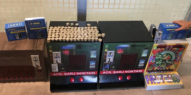 Hızlı şarj aletlerini kumar makinesine dönüştürmüşler!