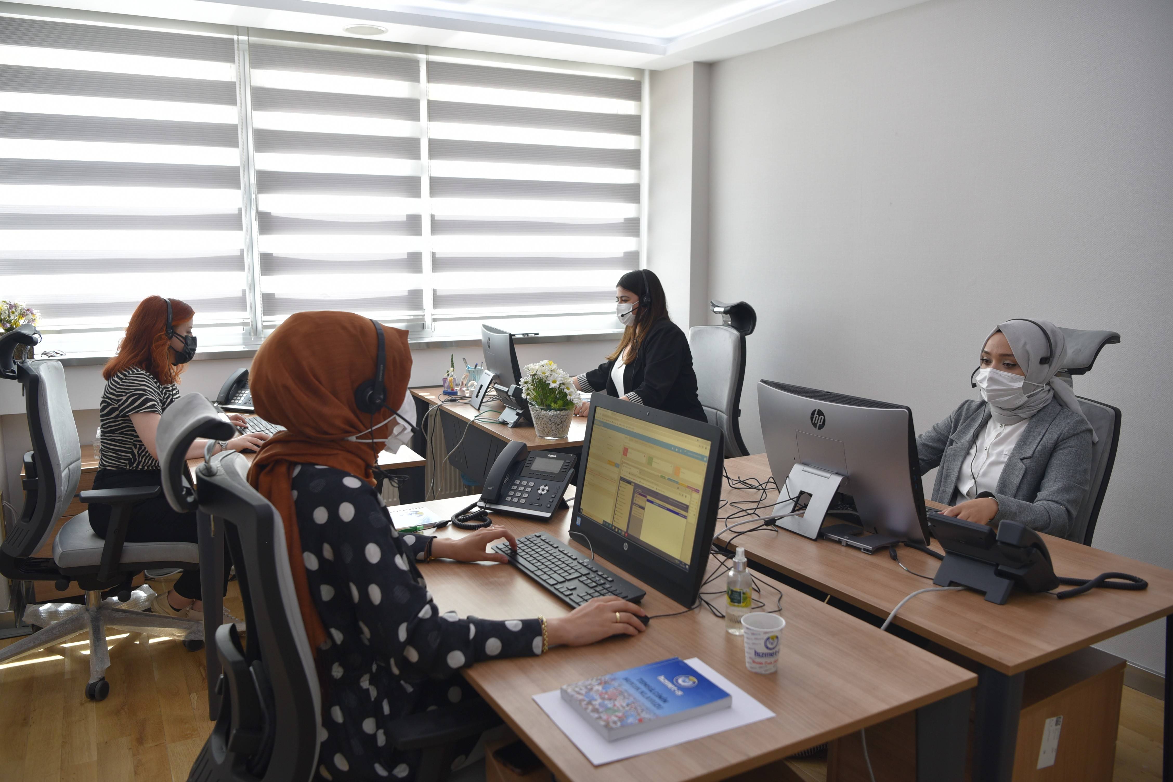 Hizmet-İş Çağrı merkezi hizmete girdi