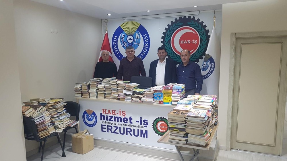 Hizmet İş Sendikası Erzurum Şubesi’nden anlamlı kampanya 