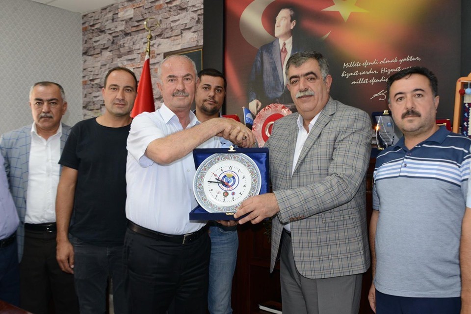 Hizmet-İş’ten Tuşba Belediyesi’ne teşekkür ziyareti 