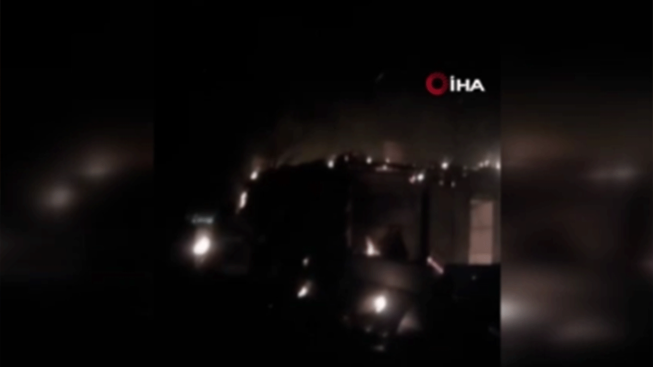 Hobi bahçesinde faciadan dönüldü! Sobadan çıkan yangında 2 kişi ağır yaralı