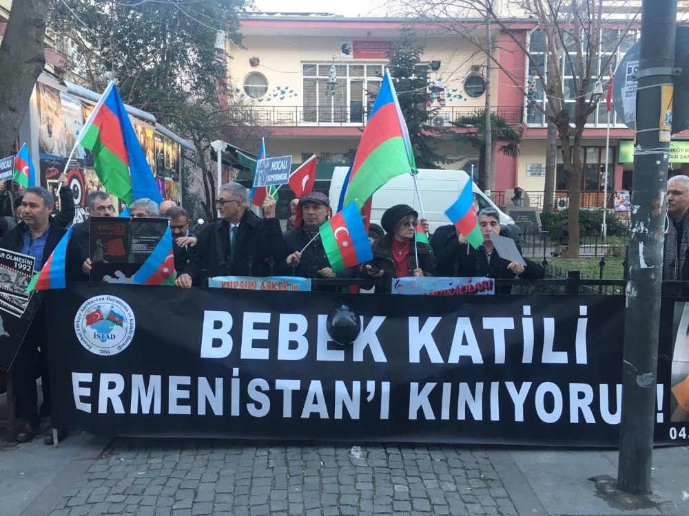 Hocalı katliamı Kadıköy’de protesto edildi 