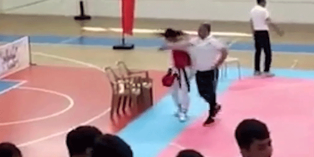 Hocası tarafından tokatlanan kadın sporcudan akılalmaz açıklama