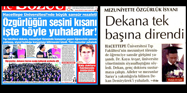 Hocasına yuh çeken yarın kurşun da sıkar
