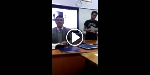 Hocayı şiir diye Serdar Ortaç'ın şarkı sözleriyle kandıran liseli