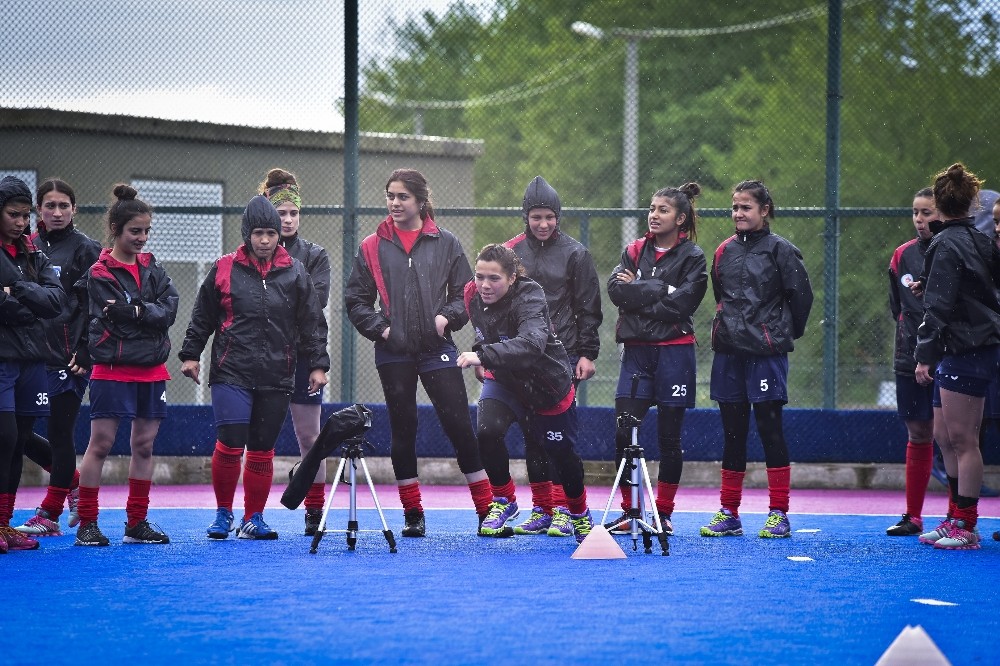 Hokey Milli Takımı aday kadro hazırlık kampı devam ediyor 