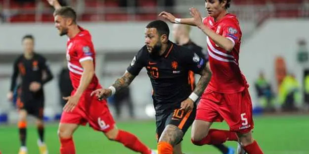 Hollanda Cebelitarık'ı 7 golle geçti