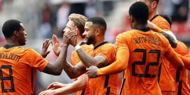 Hollanda Gürcistan'ı ezip geçti