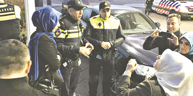 Hollanda polisinden Türklere ırkçılık