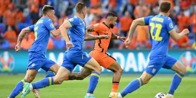 Hollanda Ukrayna'yı devirdi