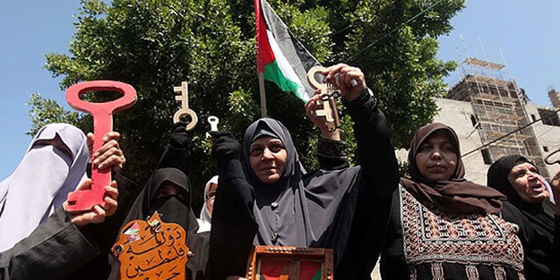 Hollanda'da 'Özgür Filistin' sesleri