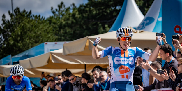 Hollandalı sporcusu Frank van den Broek etabı kazandı! 59. Cumhurbaşkanlığı Bisiklet Turunda sona doğru...