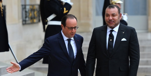 Hollande, Fas Kralıyla görüştü