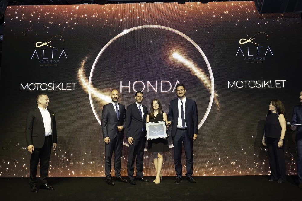 Honda Motosiklet Türkiye’ye ödül 