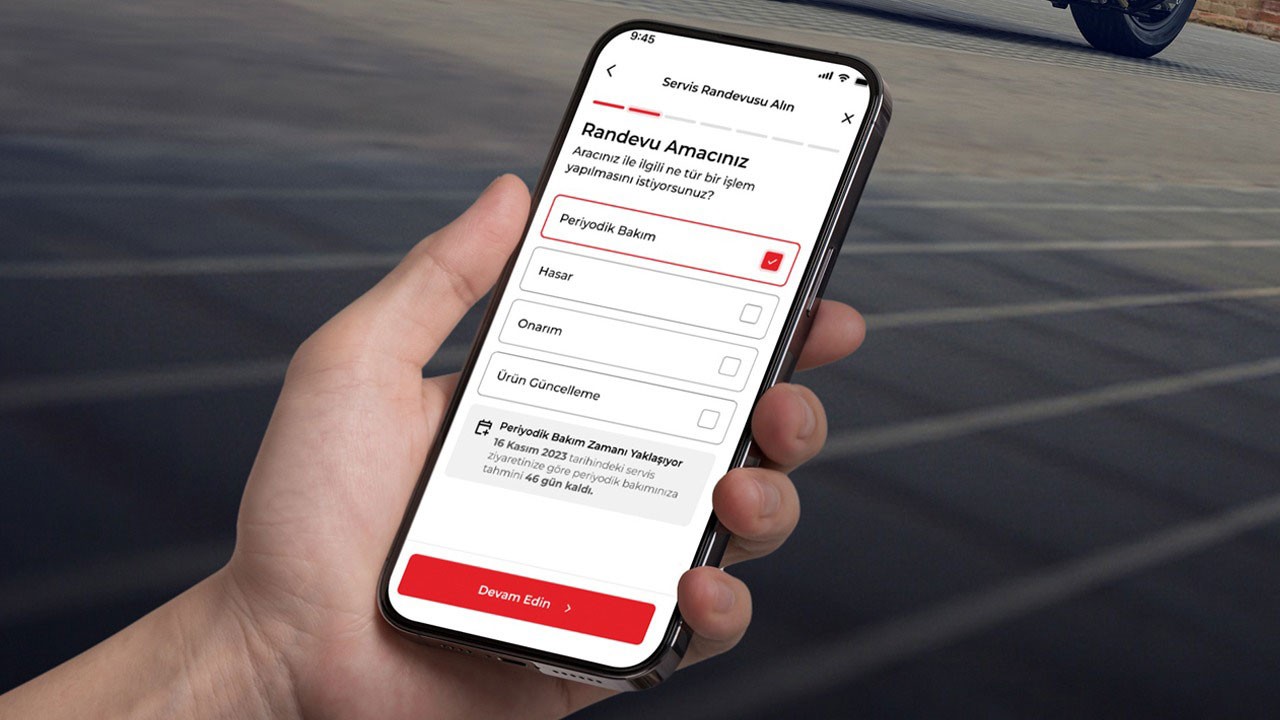 Honda'dan motosiklet kullanıcılarına özel mobil uygulama
