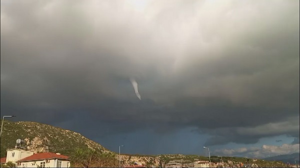 Hortum saniye saniye kaydedildi