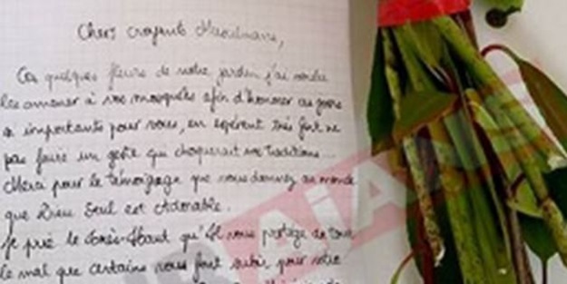 Hristiyan kadından camiye anlamlı Ramazan mesajı