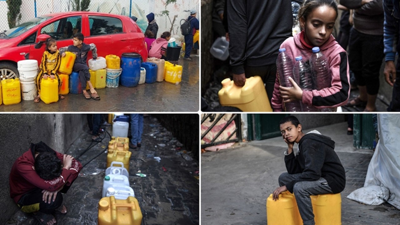 HRW: İsrail Gazze'de yiyecek, suya erişimini kasıtlı engelleyerek soykırım suçu işliyor