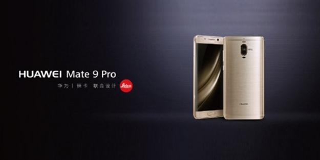 Huawei Mate 9 Pro duyuruldu!