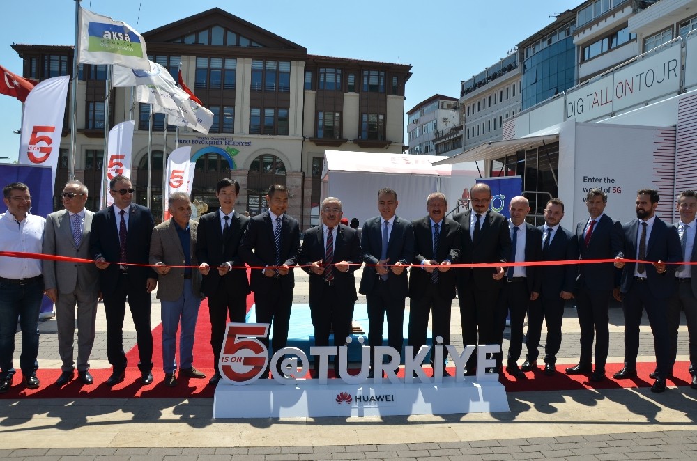 Huawei teknoloji tırı Ordu’da 