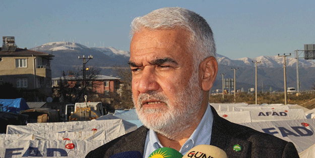 Hüda Par Başkanı Yapıcıoğlu deprem bölgesinde konuştu!