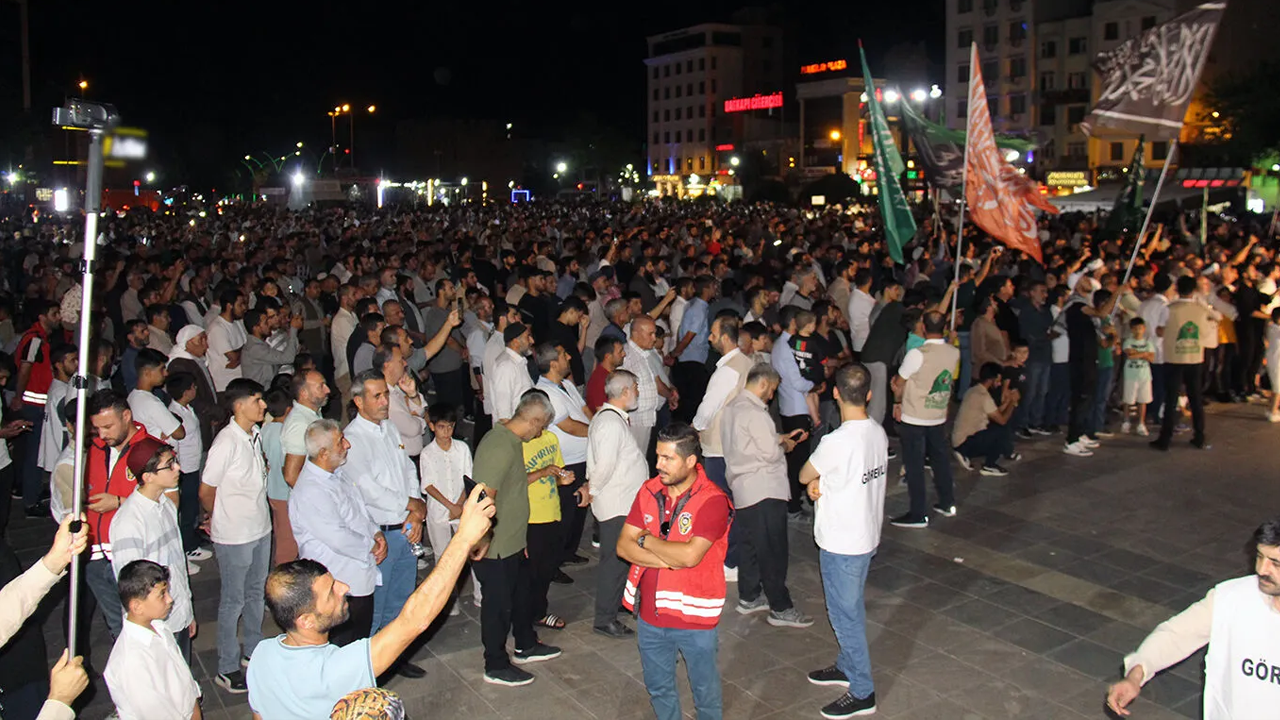 HÜDA PAR camiyasından dev etkinlik! Şeyh Said Hazretleri Diyarbakır'da böyle yad edildi