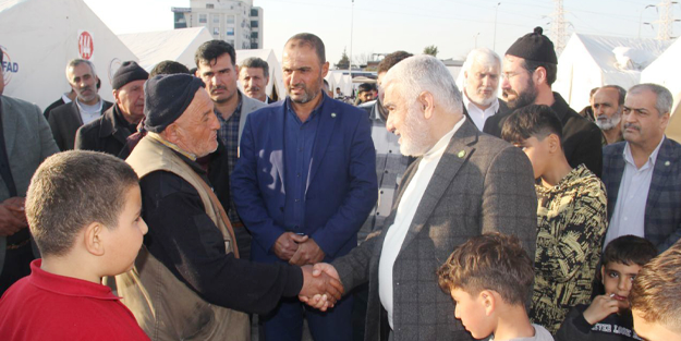 HÜDA PAR Genel Başkanı: Bu felaket bir yönüyle kardeşliğimizi pekiştirdi