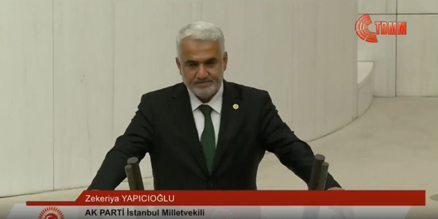 HÜDA PAR Lideri Zekeriya Yapıcıoğlu TBMM'de yemin etti