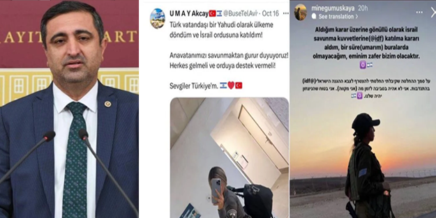 HÜDA PAR, Türkiye’den İsrail ordusuna katılan namussuzlarla ilgili...