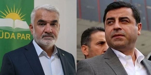 HÜDA PAR'dan Demirtaş'ın çağrısına cevap: Belki o eli tutarız...