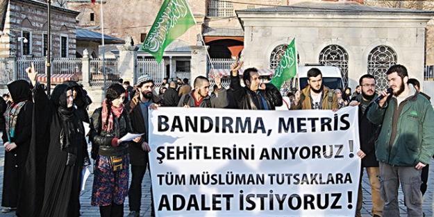 Hukuksuzluğa protesto