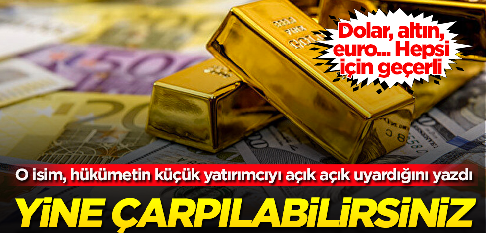 Hükümet döviz için ‘Yeniden çarpılmayın’ mesajı veriyor