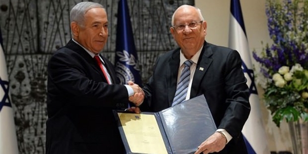 Hükümeti kurma görevi teröristbaşı Netanyahu'ya verildi