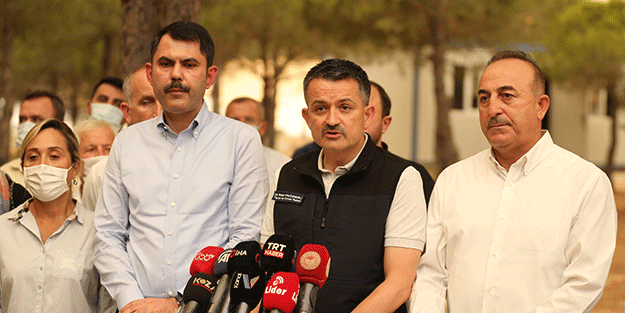 Hükümetten orman yangınlarına dair açıklama