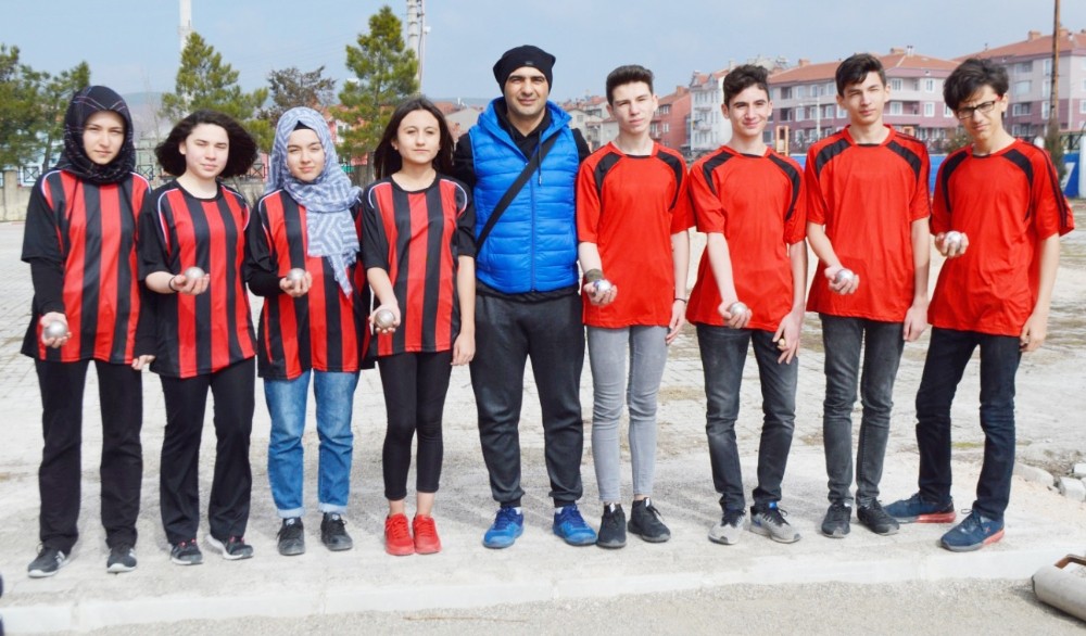 Hükümlülerin yaptığı sahadan derece elde ettiler 