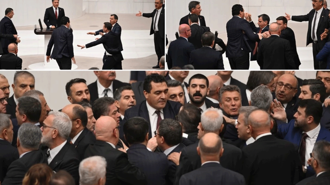 Hulki Cevizoğlu ‘Cumhuriyeti CHP kurmadı’ dedi, CHP’liler AK Parti’lilere saldırdı