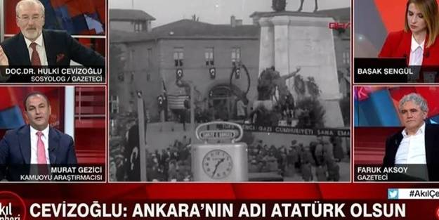 Hulki Cevizoğlu'ndan tuhaf çıkış: Ankara'nın adı 'Atatürk' olsun