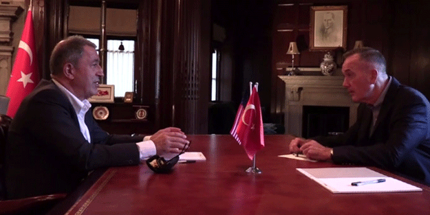 Hulusi Akar ABD’li mevkidaşı ile görüştü