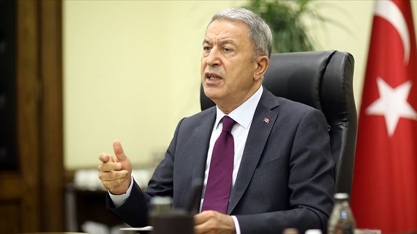 Hulusi Akar, İsrail Savunma Bakanı ile görüştü