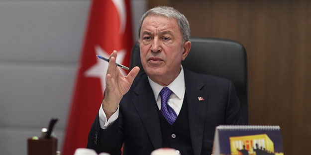 Hulusi Akar İtalyan mevkidaşı ile görüştü