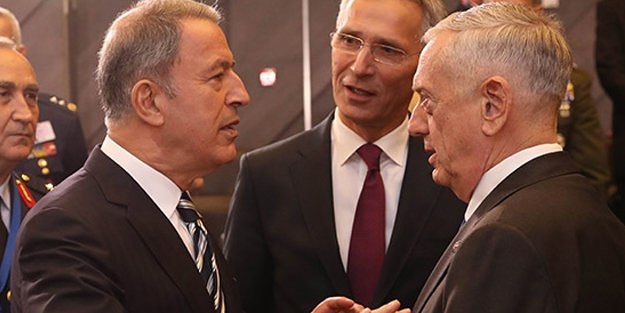 Hulusi Akar NATO Savunma Bakanları Toplantısında