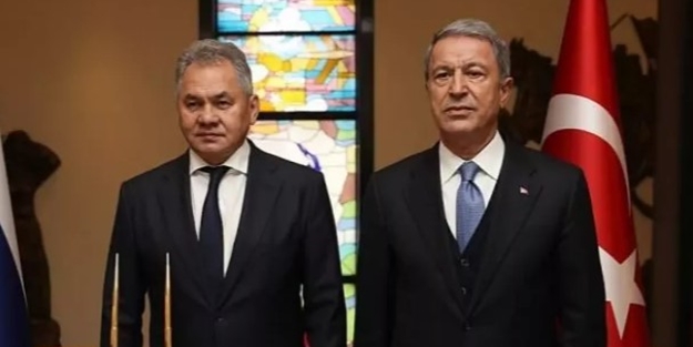 Hulusi Akar Rus mevkidaşıyla görüştü