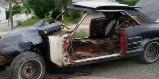 Hurda arabanın son haline çok şaşıracaksınız!