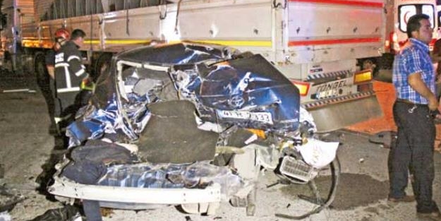 Bu araçtan yürüyerek çıktı!