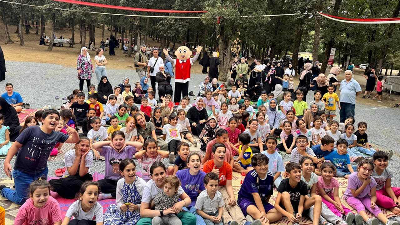 Hürrem Çavuş Camii’nden Yaz Kur’an Kursu Öğrencilerine Moral Pikniği