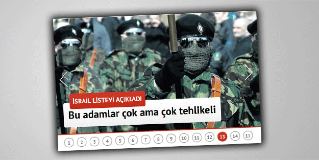 Hürriyet, Hamas'ı terör örgütü yaptı