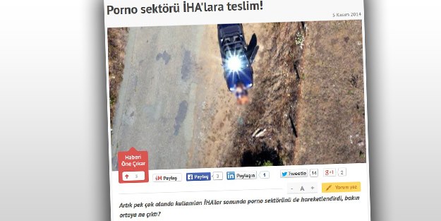 Hürriyet 'porno haberciliği'ne doymuyor!
