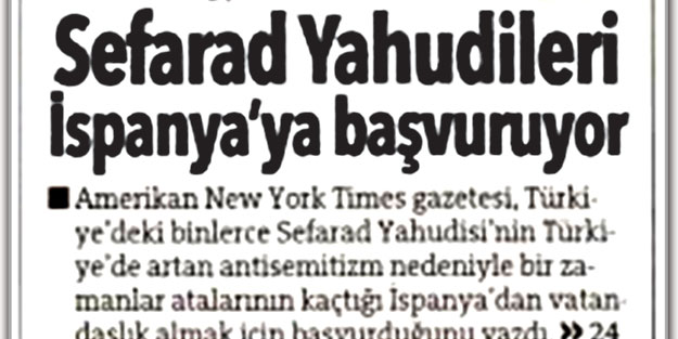 Hürriyet, Siyonist lobinin sözcüsü